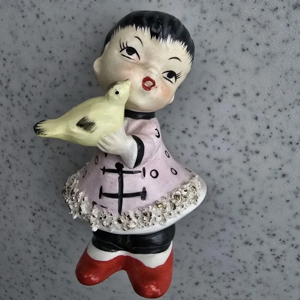 Enesco Japan Oriental‎  Salt & Pepper Shakers Vintage